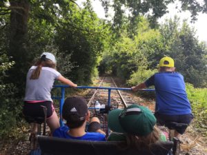 cyclorail à Charny